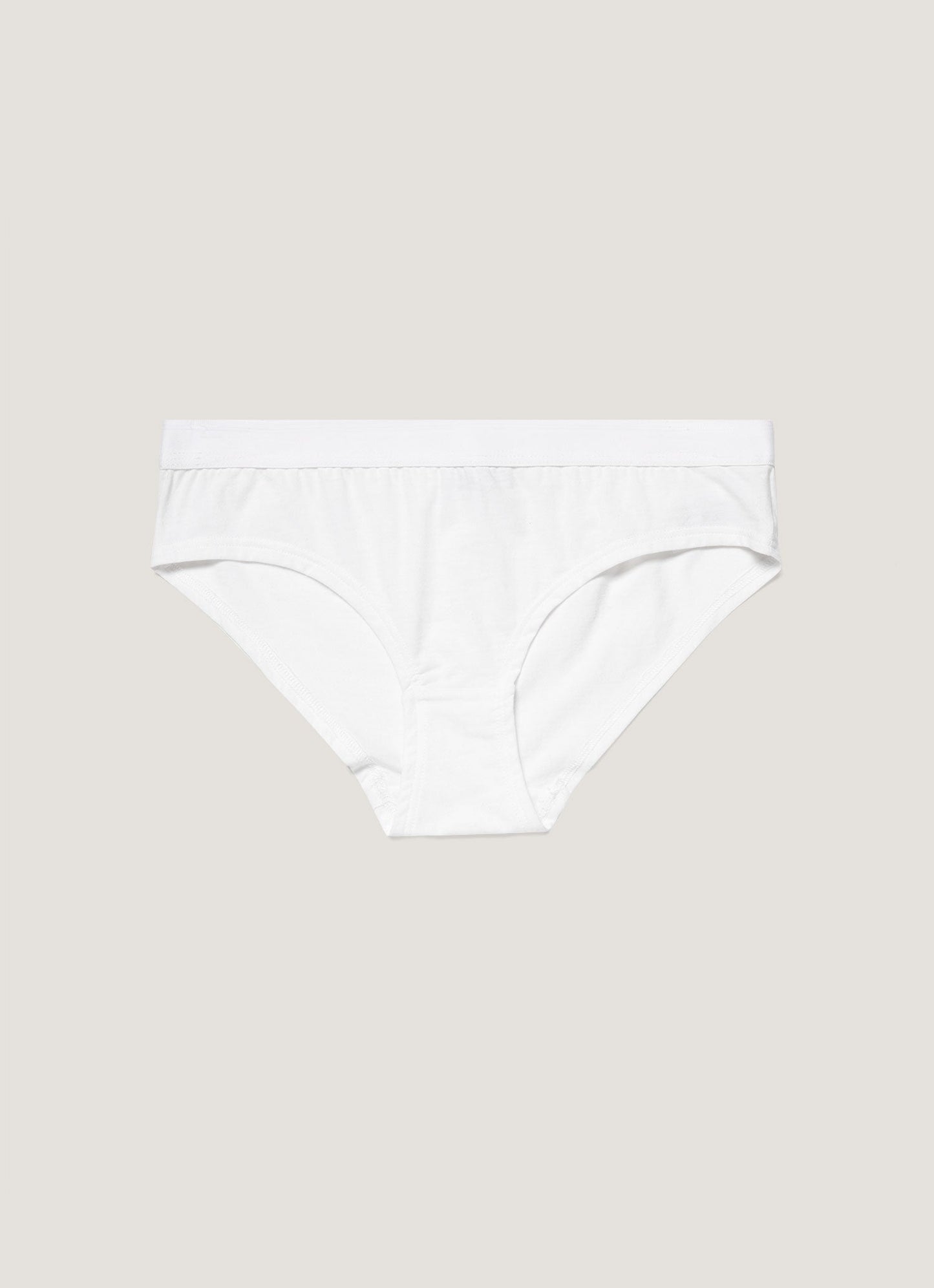 Womens Stretch Cotton Hipster Pant White Wbrf4509