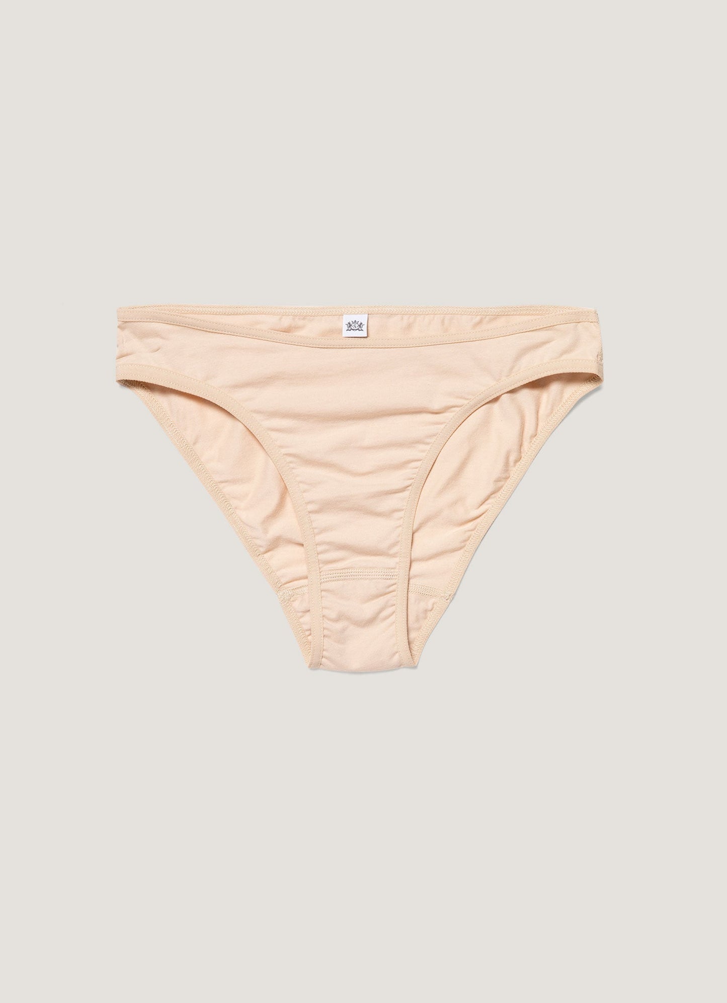 Women S Cotton Stretch Brief In Beige