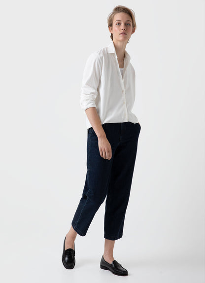 Womens Corduroy Shirt In Ecru Wsht2015 Whcr